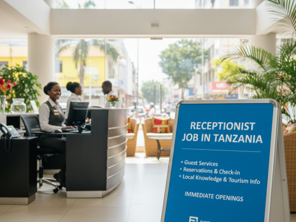Receptionist Job in Tanzania