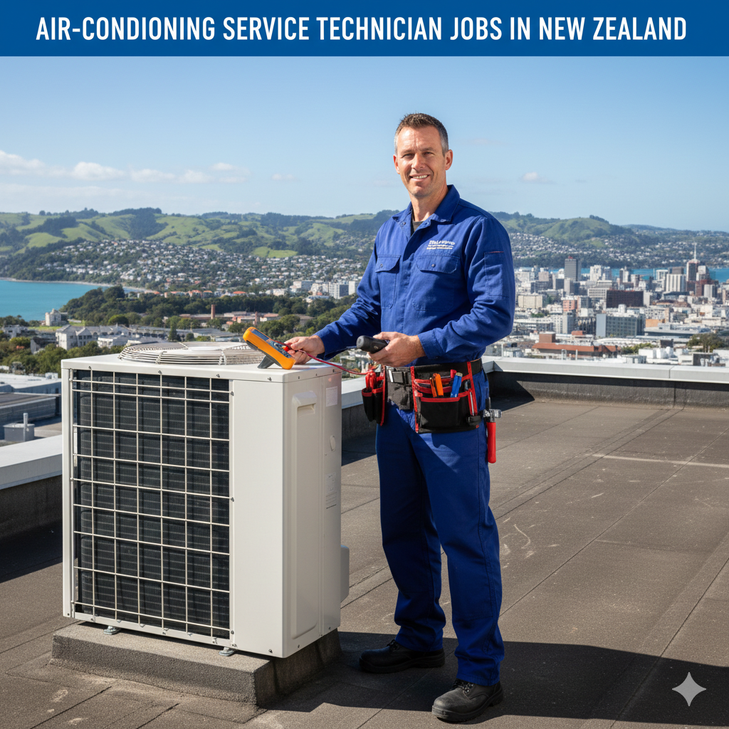 Air-Conditioning Service Technician jobs in New Zealand