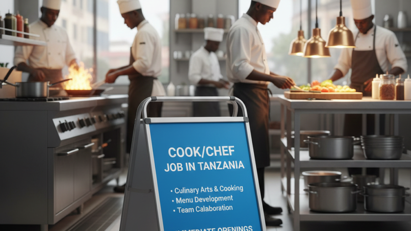Cook/Chef Job in Tanzania
