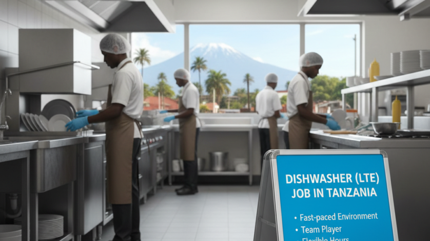 Dishwasher (LTE) Job in Tanzania