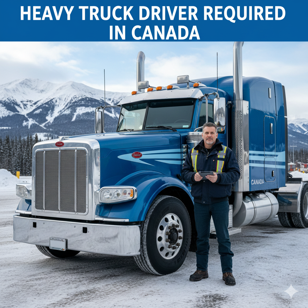 Heavy Truck Driver required in Canada