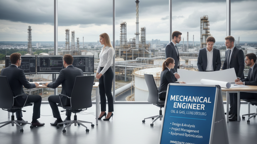 Mechanical Engineer Oil & Gas, Luxembourg