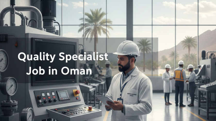 Quality SpecialistJob in Oman