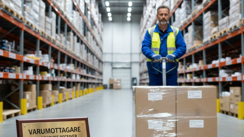 Warehouse Receiver Job in Sweden
