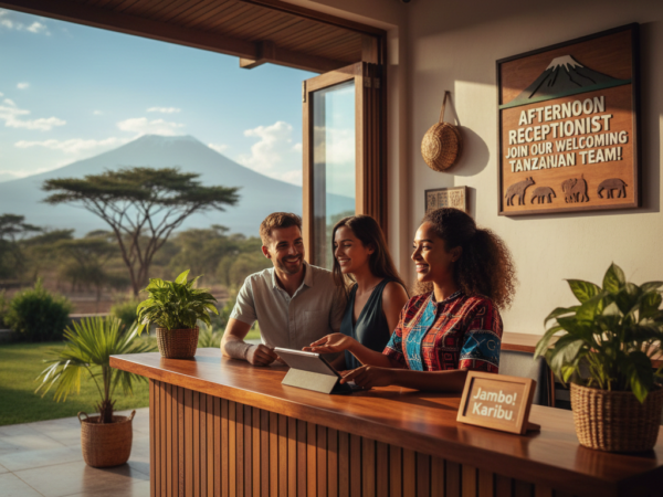 Afternoon Receptionist Job in Tanzania