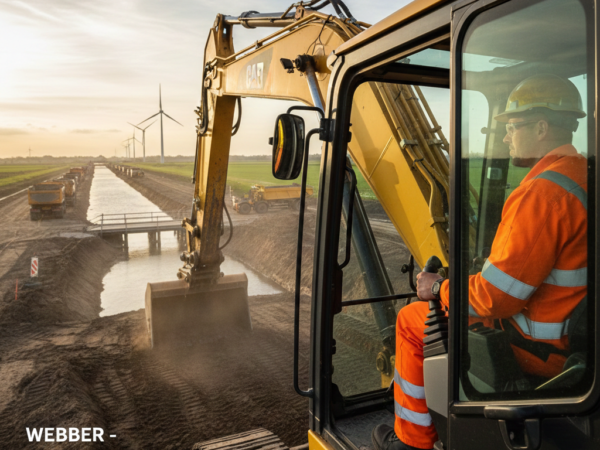Webber - Excavator Operator - Heavy Civil Job in Netherlands