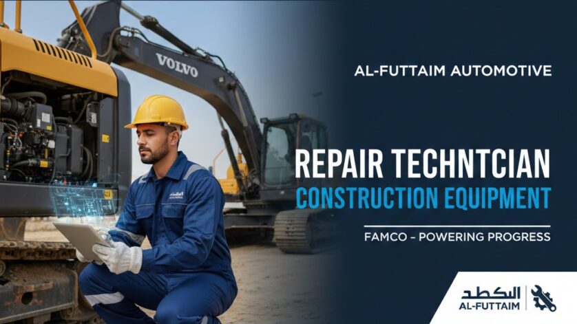 Repair Technician - Construction Equipment | Al-Futtaim Automotive | FAMCO