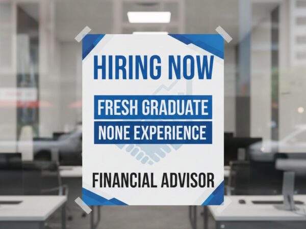 Hiring Now Fresh Graduate None Experience - Financial Advisor