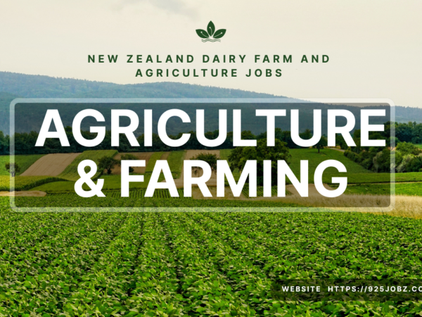 New Zealand Dairy Farm and Agriculture Jobs
