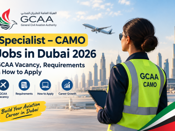 Specialist – CAMO Jobs in Dubai 2026: GCAA Vacancy, Requirements & How to Apply