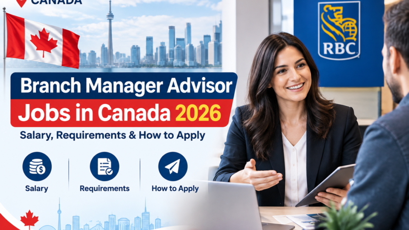 Branch Manager Advisor Jobs in Canada 2026: Salary, Requirements & How to Apply
