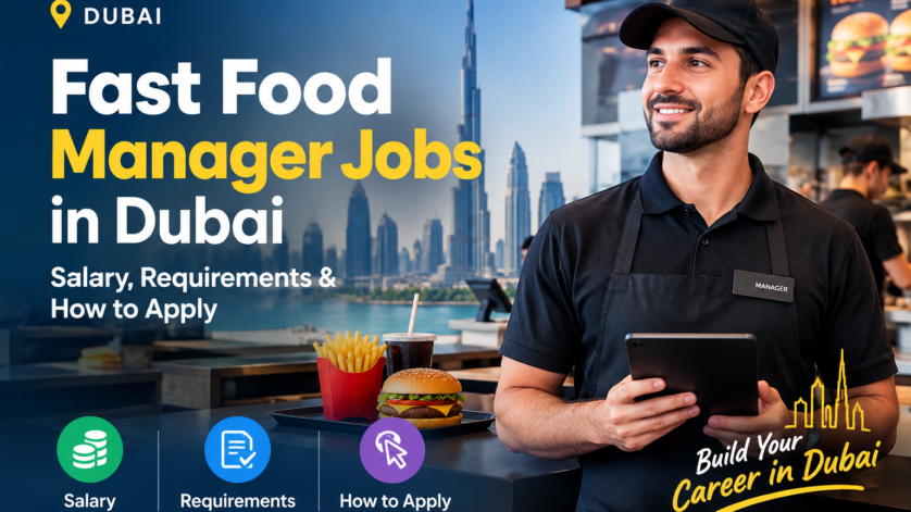 Fast Food Manager Jobs in Dubai: Salary, Requirements & How to Apply
