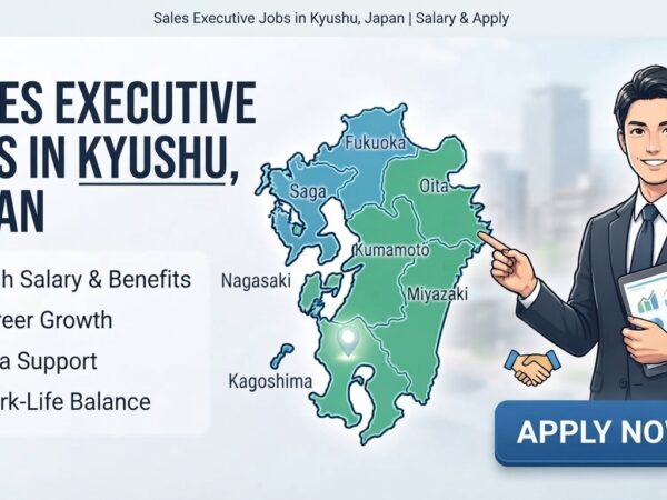 Sales Executive Jobs in Kyushu, Japan | Salary & Apply