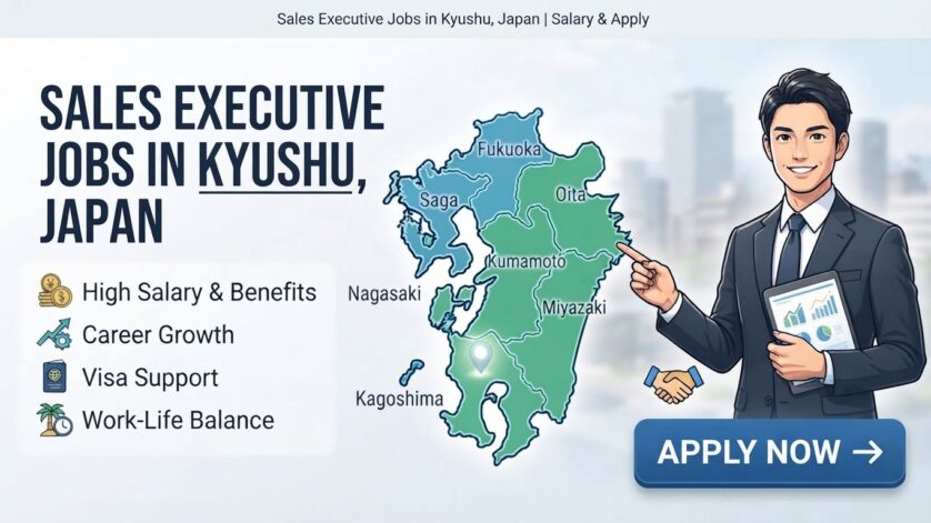 Sales Executive Jobs in Kyushu, Japan | Salary & Apply