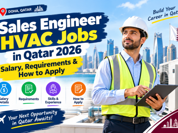 Sales Engineer HVAC Jobs in Qatar 2026: Salary, Requirements & How to Apply