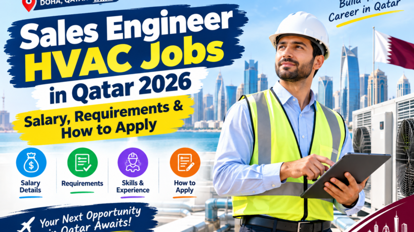 Sales Engineer HVAC Jobs in Qatar 2026: Salary, Requirements & How to Apply