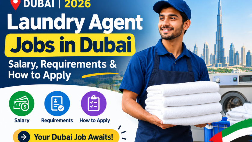 Laundry Agent Jobs in Dubai 2026: Salary, Requirements & How to Apply