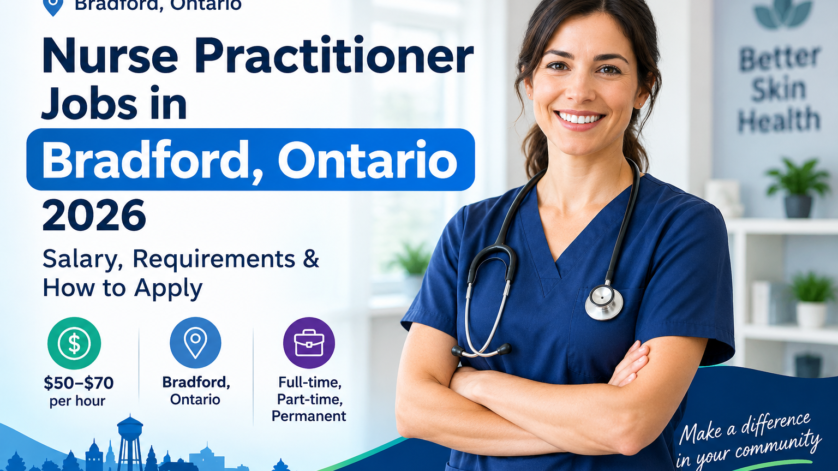 Nurse Practitioner Jobs in Bradford, Ontario 2026: Salary, Requirements & How to Apply
