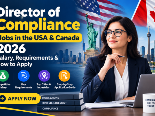 Director of Compliance Jobs in the USA & Canada 2026: Salary, Requirements & How to Apply